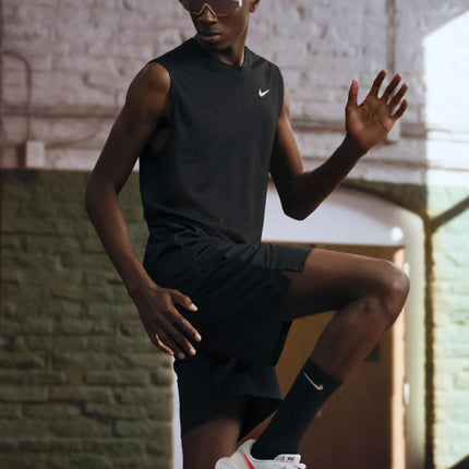 Nike Revolution 8-White/Bright Crimson-Pure PLATINUM-BLACK-HJ9198-102-11UK 