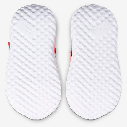 Nike Toddler Unisex Revolution 5 FIRE (TDV)_Laser Crimson/DK Smoke Grey-Opti Yellow_CK4551-600-4 UK 