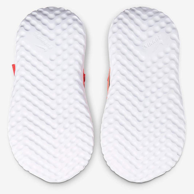 Nike Toddler Unisex Revolution 5 FIRE (TDV)_Laser Crimson/DK Smoke Grey-Opti Yellow_CK4551-600-4 UK 