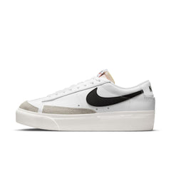 Nike Women Blazer Low Platform Basketball Shoes White Size 5.5 US 