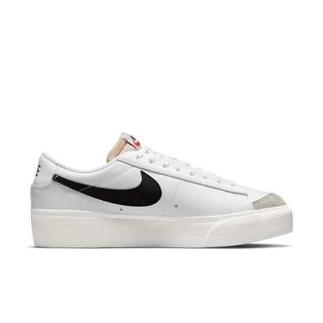 Nike Women Blazer Low Platform Basketball Shoes White Size 5.5 US 