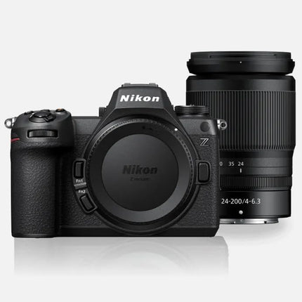 Nikon Digital Camera Z 6III Body with NIKKOR Z 24-200mm f/4-6.3 Lens - Full-Frame Mirrorless, 24.5MP, 4K UHD Video, Fast Autofocus, in-Body Stabilization 