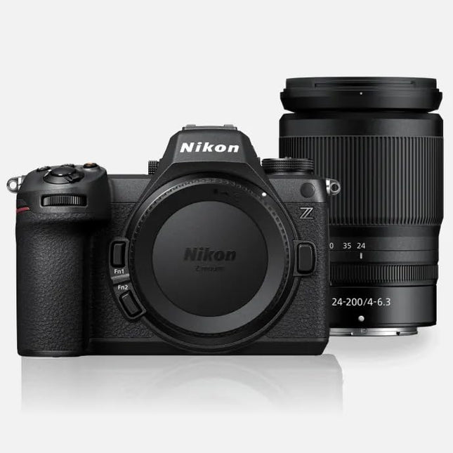 Nikon Digital Camera Z 6III Body with NIKKOR Z 24-200mm f/4-6.3 Lens - Full-Frame Mirrorless, 24.5MP, 4K UHD Video, Fast Autofocus, in-Body Stabilization 