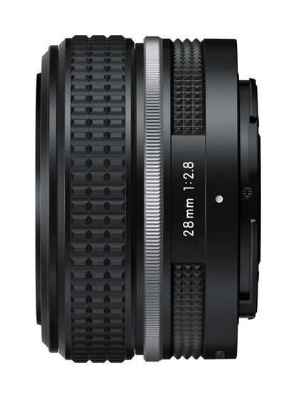 Nikon Mirrorless Z fc 20.9 MP Body with NIKKOR Z 28mm f/2.8 [SE] Lens with Additional Battery, Camera Bag & 64 GB SD Card, Small Rig L-Shape Grip, Optical Zoom, Black 