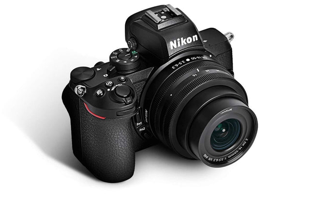 Nikon Z50 Mirrorless Camera, 20.9 MP with Z DX 16-50Mm F/3.5-6.3 VR & Z DX 50-250Mm F/4.5-6.3 VR Lens with Additional Battery & 64 GB SD Card 