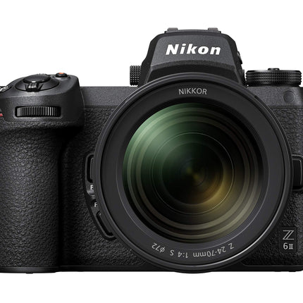 Nikon Z6 II Mirrorless Camera Z 24-70mm Lens with Additional Battery, Optical Zoom, Black 