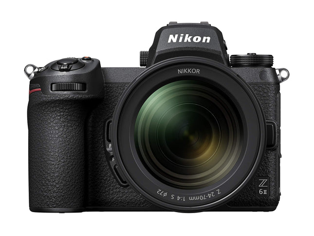 Nikon Z6 II Mirrorless Camera Z 24-70mm Lens with Additional Battery, Optical Zoom, Black 
