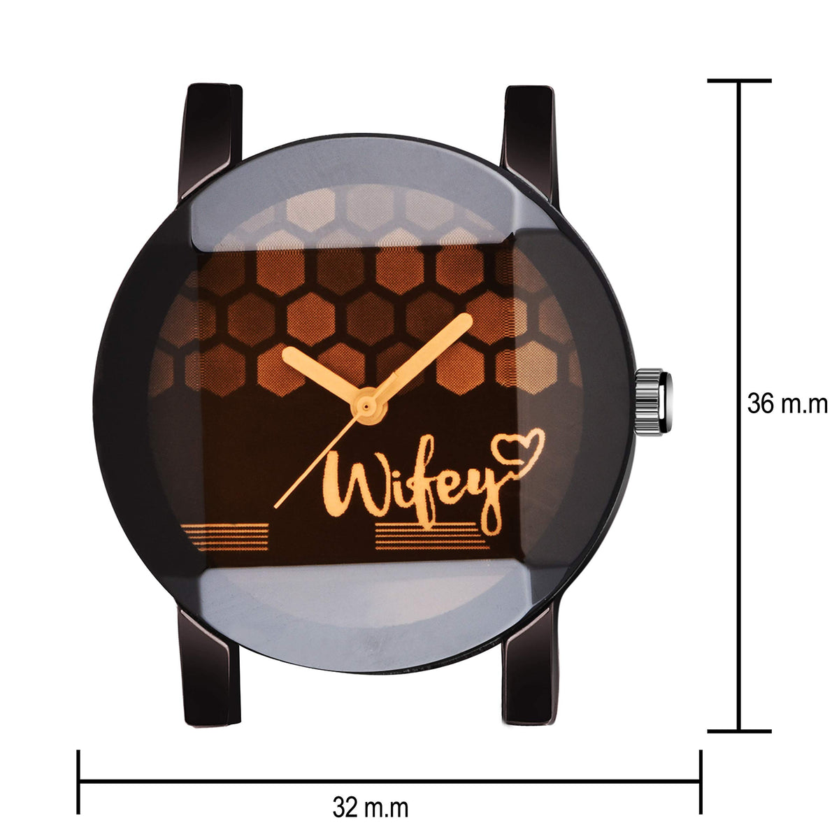 Niyati Nx NX_Crystal-Wifey-BD-Leatherl-Women Wrist Analog Watch - for Women 
