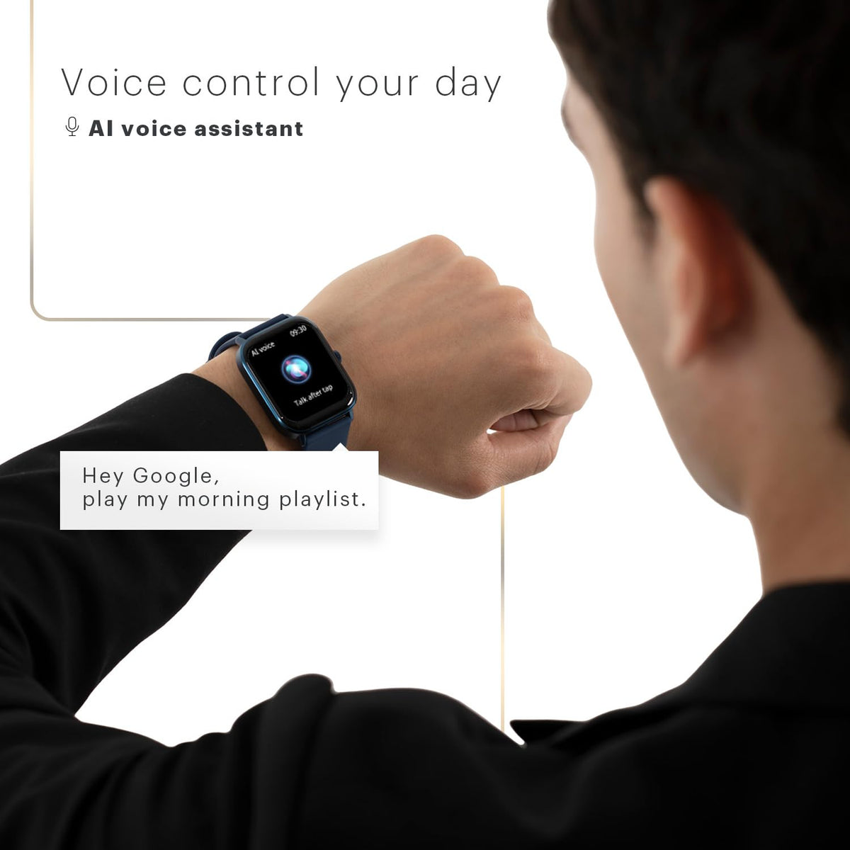 Noise Pulse 2 Pro [New Launch] 1.8" Vibrant Display, Bluetooth Calling Smart Watch for Men & Women, 7 Days Battery Life, Metallic Finish, Built-in Games, Voice Assistance, Health Suite (Elite Black) 
