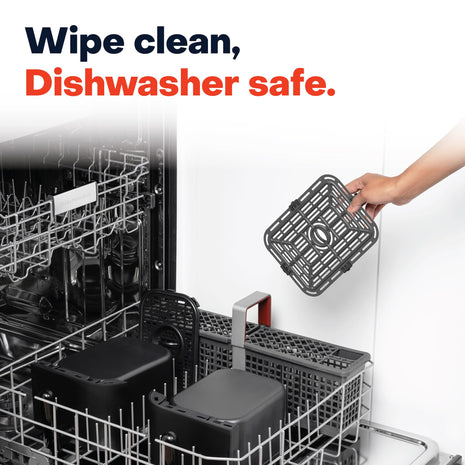 Nutricook 7.6 Litre Air Fryer Slim XL, 2025 New Launch, Clear Window & Interior Light, Extra Large Basket, Space-Saving Slim Design, Air Fry, Bake, Reheat, with 5 Preset, 1700W, 2 Year Warranty 