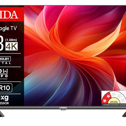 ONIDA 108 cm (43 inches) Nexg Series 4K Ultra HD Smart Google LED TV 43UZI 