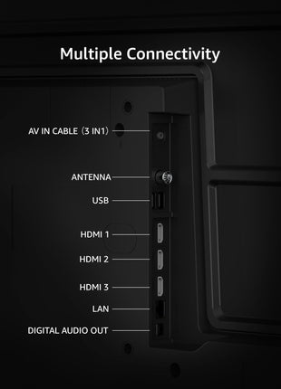 ONIDA 108 cm (43 inches) Nexg Series 4K Ultra HD Smart Google QLED TV QZ43UI 