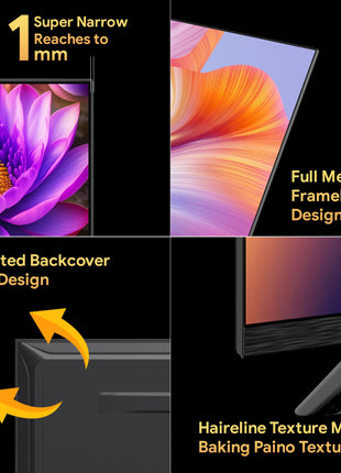 ONIDA 165 cm (65 inch) nexg Series 4K Ultra HD Smart Google LED TV 65UIG (Black) 