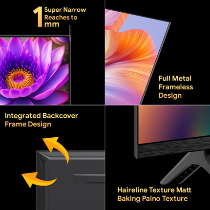 ONIDA 165 cm (65 inch) nexg Series 4K Ultra HD Smart Google LED TV 65UIG (Black) 