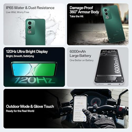 OPPO A5 5G (Aurora Green, 6GB RAM, 128GB Storage) with No Cost EMI/Additional Exchange Offers 