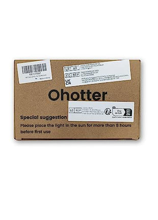 Ohotter Aluminium Outdoor Solar Light, Solar Light With Motion Sensor Ip65 Waterproof 138 Led Outdoor Solar Floodlight 3 Heads For Garden [Energy Class A+++] (1 Pack) 