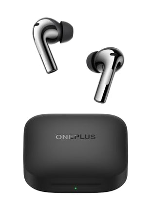 OnePlus Buds 3 in Ear TWS Bluetooth Earbuds with Upto 49dB Smart Adaptive Noise Cancellation,Hi-Res Sound Quality,Sliding Volume Control,10mins for 7Hours Fast Charging with Upto 44Hrs Playback(Gray) 
