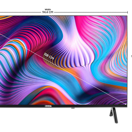 Onida 108 cm (43 inch) Full HD Smart TV 43ACF (Black) 