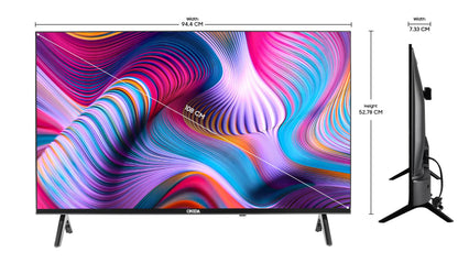 Onida 108 cm (43 inch) Full HD Smart TV 43ACF (Black) 