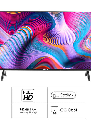 Onida 108 cm (43 inch) Full HD Smart TV 43ACF (Black) 