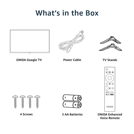 Onida 139 cm (55 inch) Nexg Series 4K Ultra HD LED Smart Google TV 55UZI 