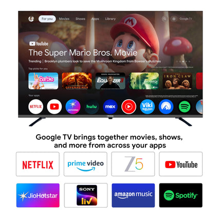 Onida 139 cm (55 inch) Nexg Series 4K Ultra HD LED Smart Google TV 55UZI 