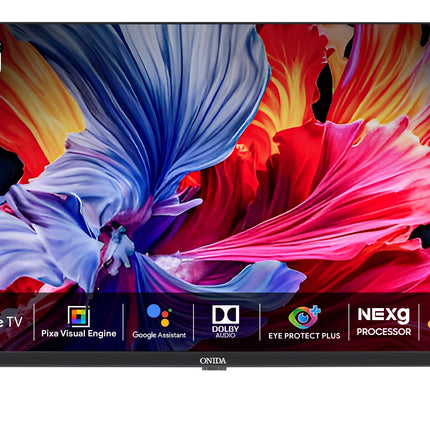 Onida 80 cm (32 inch) HD Ready Smart Google TV 32HAG1 (Black) 