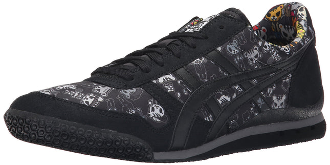 Onitsuka Tiger Ultimate 81 Men's Black Classic Running Shoe -5.5 M US 