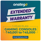 Onsitego 1 Year Extended Warranty for Gaming Consoles (Rs 40,001 to 45,000) (Email Delivery) PS3/ PS4/ Xbox/ Nintendo 