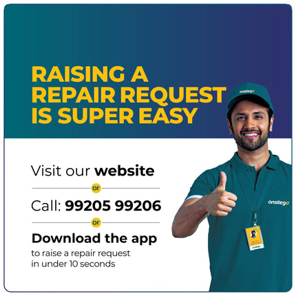 Onsitego 1 Year Extended Warranty for Small Household Appliances from Rs. 4001-5000 (Email Delivery - No Physical Kit) 