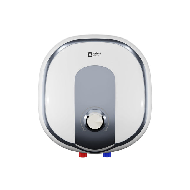 Orient Electric AQUATOR+ | 25L Storage water heater| 5 Ultra-diamond Glassline coated tank | Suitable for high-rise buildings | 7 year tank warranty | Free Installation and Connecting Pipes 