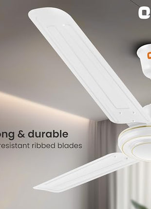 Orient Electric Apex-FX 1200mm BEE Star Rated Ceiling Fan (White) 