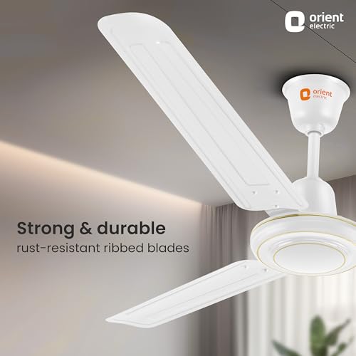 Orient Electric Apex-FX 1200mm BEE Star Rated Ceiling Fan (White) 