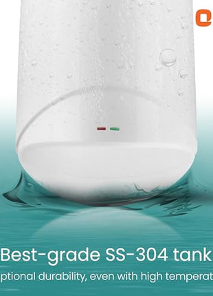 Orient Electric Aura Instant Pro 3L Instant Geyser for Kitchen & Bathroom| 3000W Powerful Heating Element Instant Water Heater | SS Tank | For Low & Mid Rise Buildings| 5 years warranty by Orient 