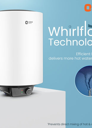 Orient Electric Enamour Classic Pro Geyser|15L Storage Water Heater| High Pressure Epoxy Coated Tank|5 Star rated |8 bar pressure compatibility |Suitable for high rise buildings |5 years tank warranty 