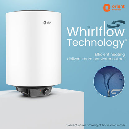 Orient Electric Enamour Classic Pro Geyser|15L Storage Water Heater| High Pressure Epoxy Coated Tank|5 Star rated |8 bar pressure compatibility |Suitable for high rise buildings |5 years tank warranty 