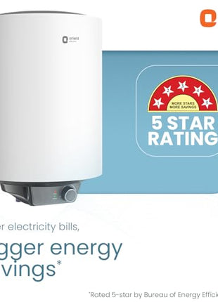Orient Electric Enamour Classic Pro Geyser|25L Storage Water Heater| High Pressure Epoxy Coated Tank|5 Star rated |8 bar pressure compatibility |Suitable for high rise buildings |5 years tank warranty 