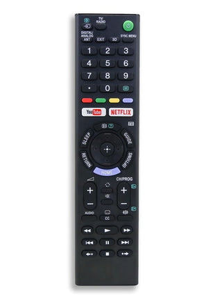 Original Remote Compatible with Sony Bravia LCD LED UHD OLED QLED 4K Ultra HD TV Remote Control with YouTube and Netflix Universal Replacement for Original Sony Smart Android tv Remote Control 