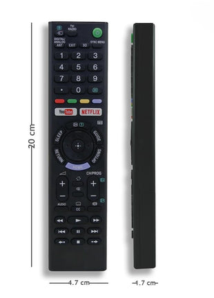 Original Remote Compatible with Sony Bravia LCD LED UHD OLED QLED 4K Ultra HD TV Remote Control with YouTube and Netflix Universal Replacement for Original Sony Smart Android tv Remote Control 
