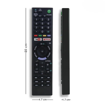 Original Remote Compatible with Sony Bravia LCD LED UHD OLED QLED 4K Ultra HD TV Remote Control with YouTube and Netflix Universal Replacement for Original Sony Smart Android tv Remote Control 