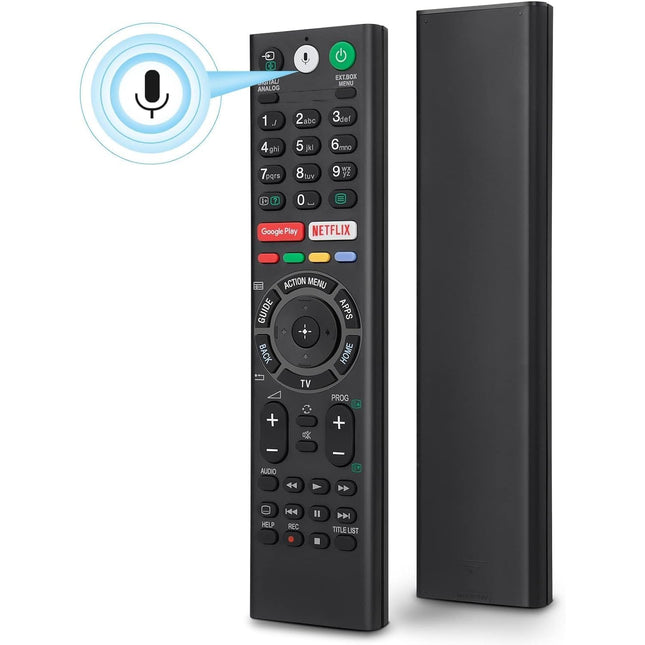 Original Voice Replacement Remote Compatible for Sony-TV-s and Bravia-TVs - Compatible with All Sony 4K UHD LED LCD HD Smart TV-s So-ny-TV-s and Bravia-TVs 