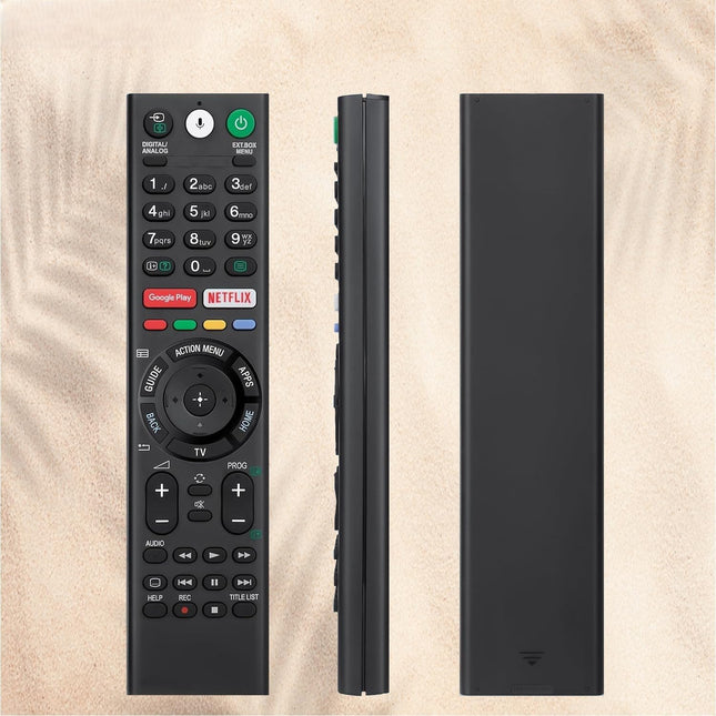 Original Voice Replacement Remote Compatible for Sony-TVs and Bravia-TV - Compatible with All Sony 4K UHD LED LCD HD Smart TV 