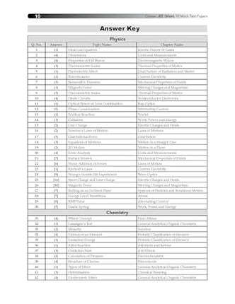 Oswaal NTA JEE (Main) 10 New Pattern Mock Test Papers Book | Fully Solved with Shortcuts | For the 2025 Exam 