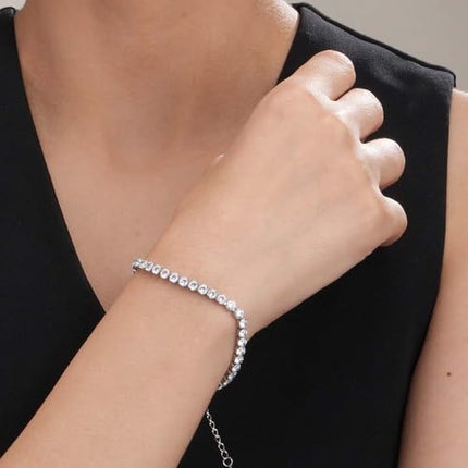 PALMONAS Diamond Affair Bracelet for Womens Waterproof & Anti-Tarnish 