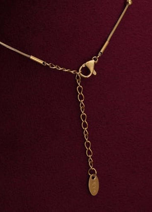 PALMONAS Emerald Glow Pendant for Women - Waterproof & Anti-Tarnish Pendant | Gift for Girls & Women 