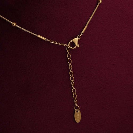 PALMONAS Emerald Glow Pendant for Women - Waterproof & Anti-Tarnish Pendant | Gift for Girls & Women 