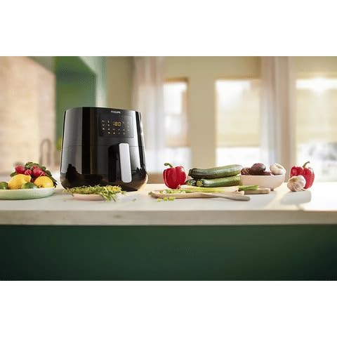 PHILIPS HD9270/70 2000 Watt Digital Air Fryer with Rapid Air Technology (Black)6.2 liter 