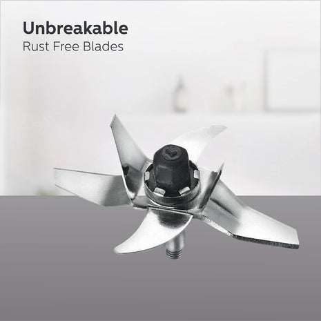 PHILIPS Mixer Grinder + Food Processor, 3-in-1 750 Watt (Mixer Grinder for home + Juicer + Food Processor) 4 Jar, (HL7707/01) 