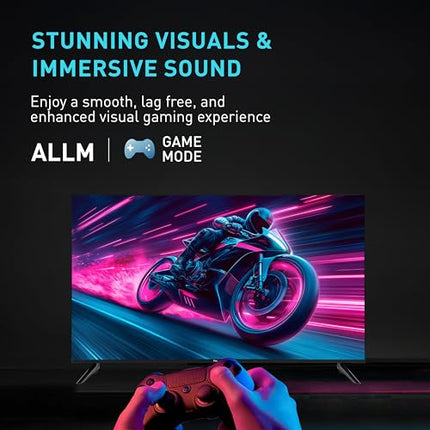 Panasonic 127 cm (50 inches) 4K Ultra HD Smart LED Google TV TH-50PX660DX (Black) 