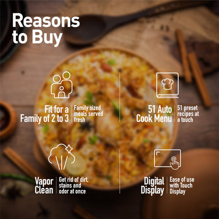 Panasonic 20L Solo Microwave Oven (NN-ST26JMFDG, Silver, 51 Auto Menus) 